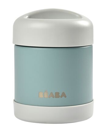 BEABA, Thermo-Portion - Portion inox isotherme 300 ml (light mist/eucalyptus green) 5