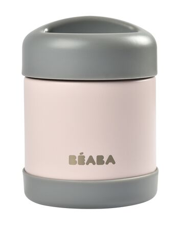 BEABA, Thermo-Portion - Portion inox isotherme 300 ml (dark mist/light pink) 5