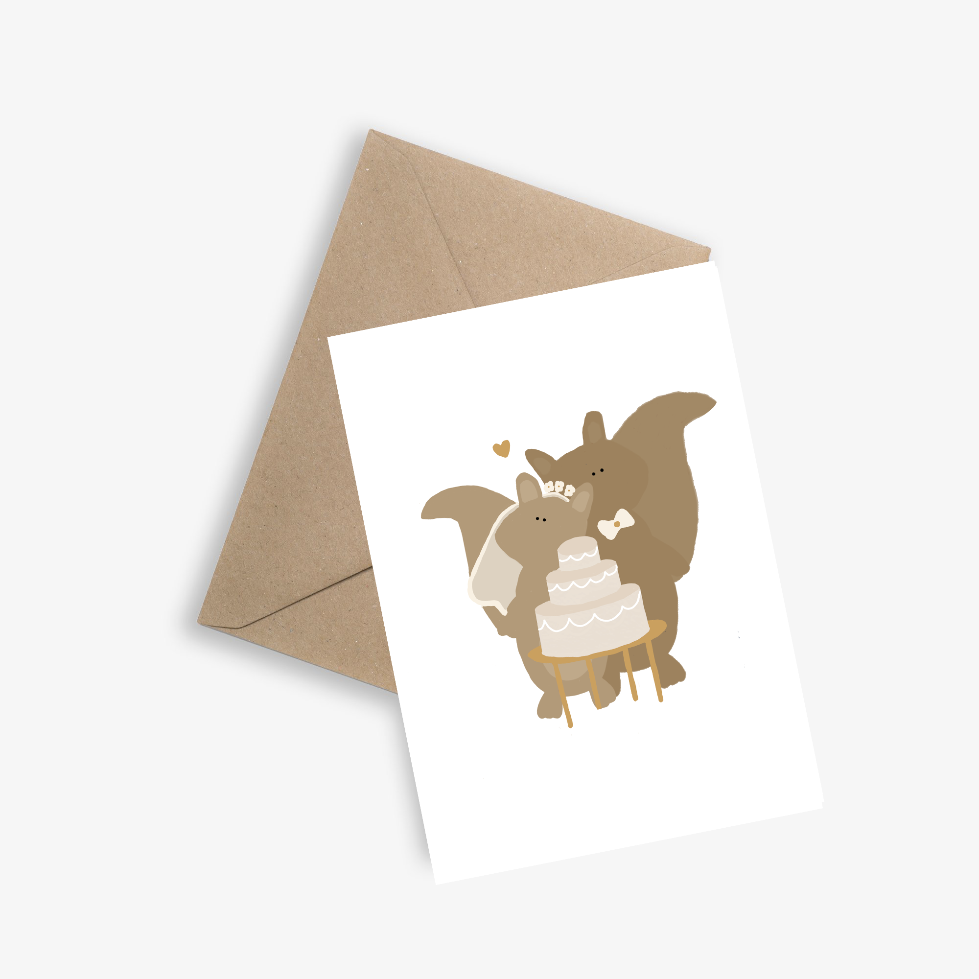 Wedding Card - Husband and Wife