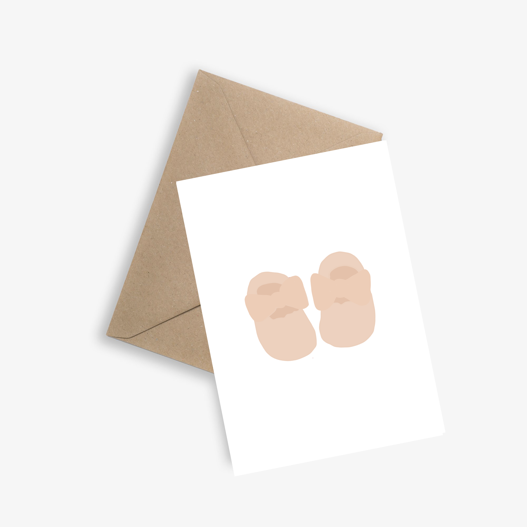Simple Birth Announcement Card - It's a girl/boy