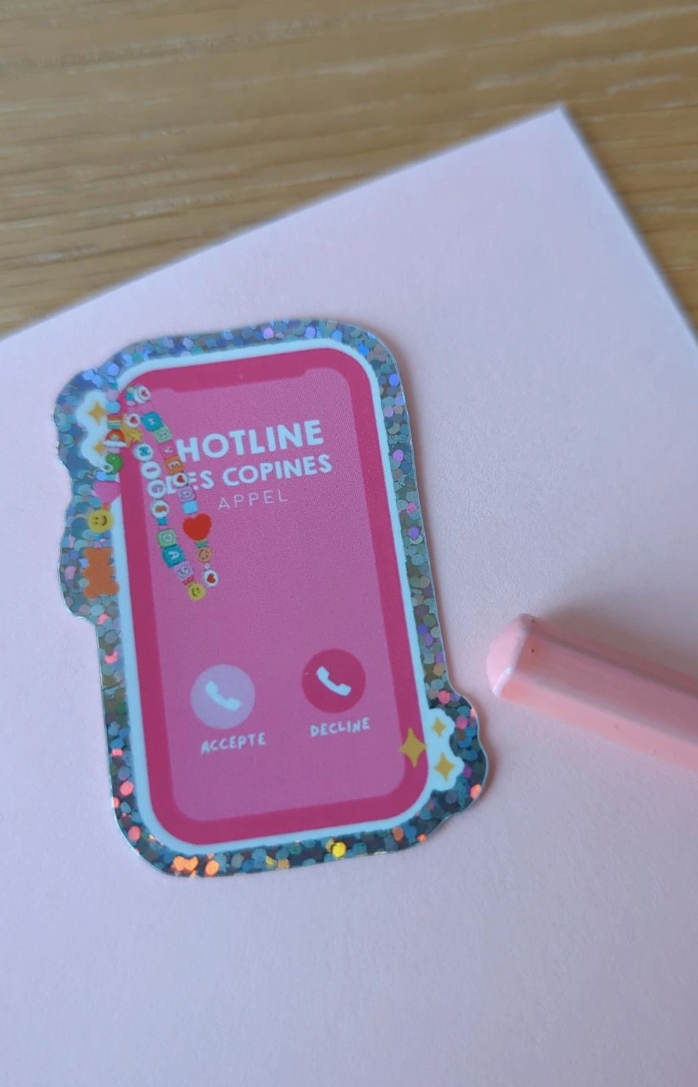 Portable Girlfriends Hotline Stickers