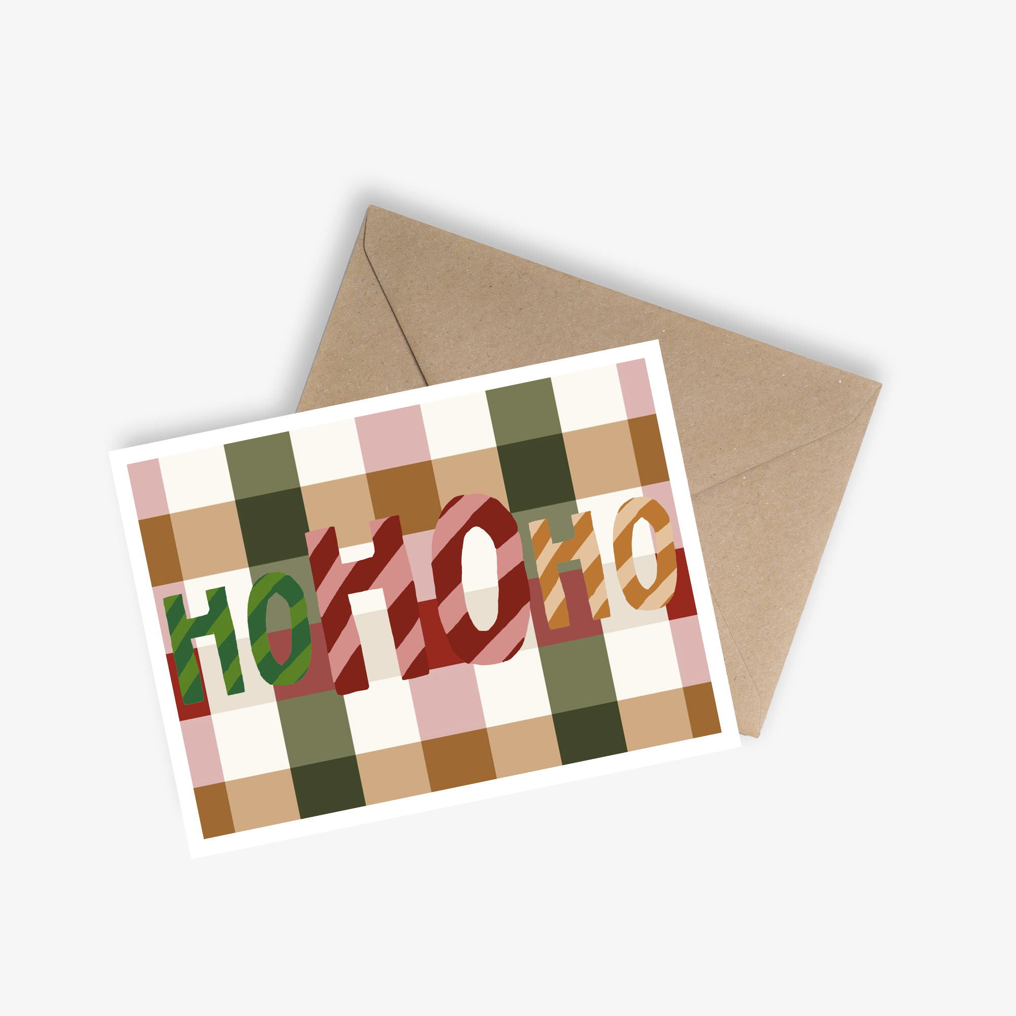 Simple Card and Poster - Hohoho - Christmas