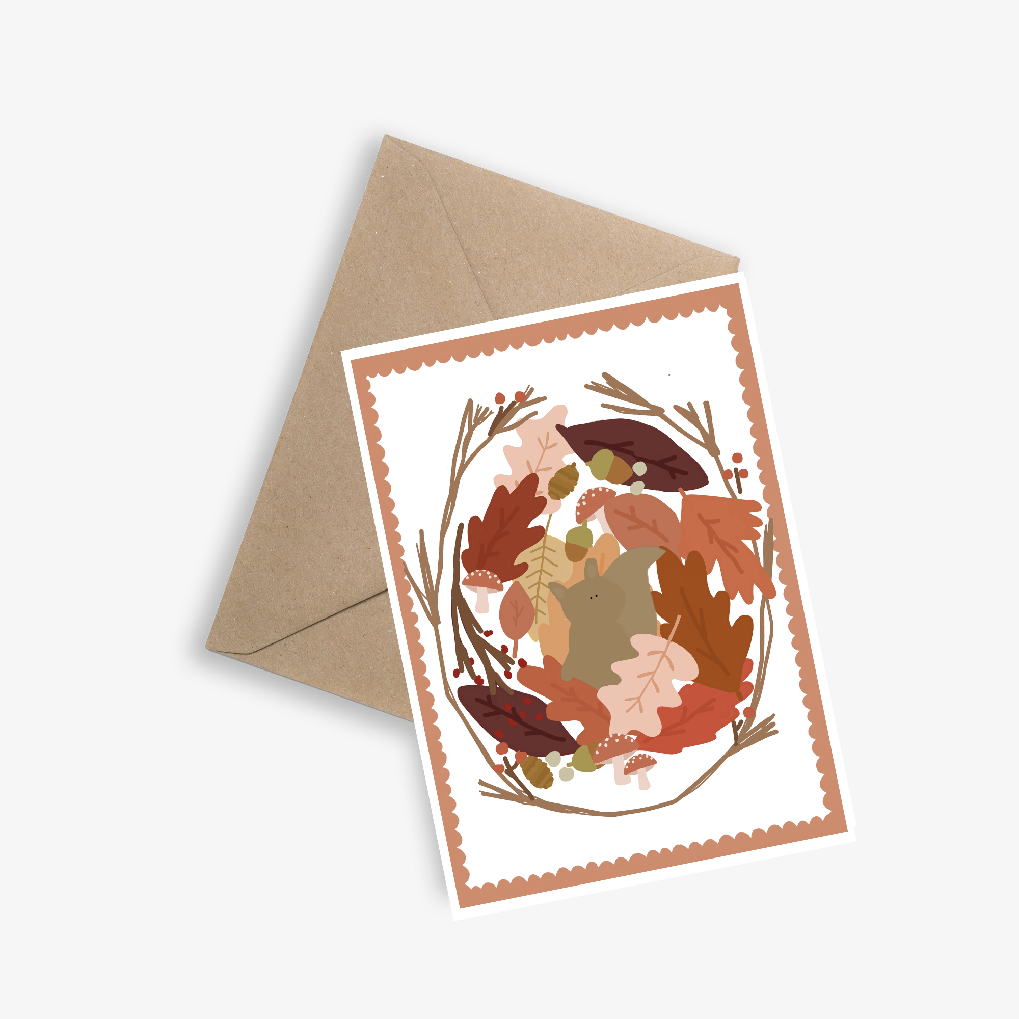 Simple Card and Poster - PORTRAIT OF THE FOREST
