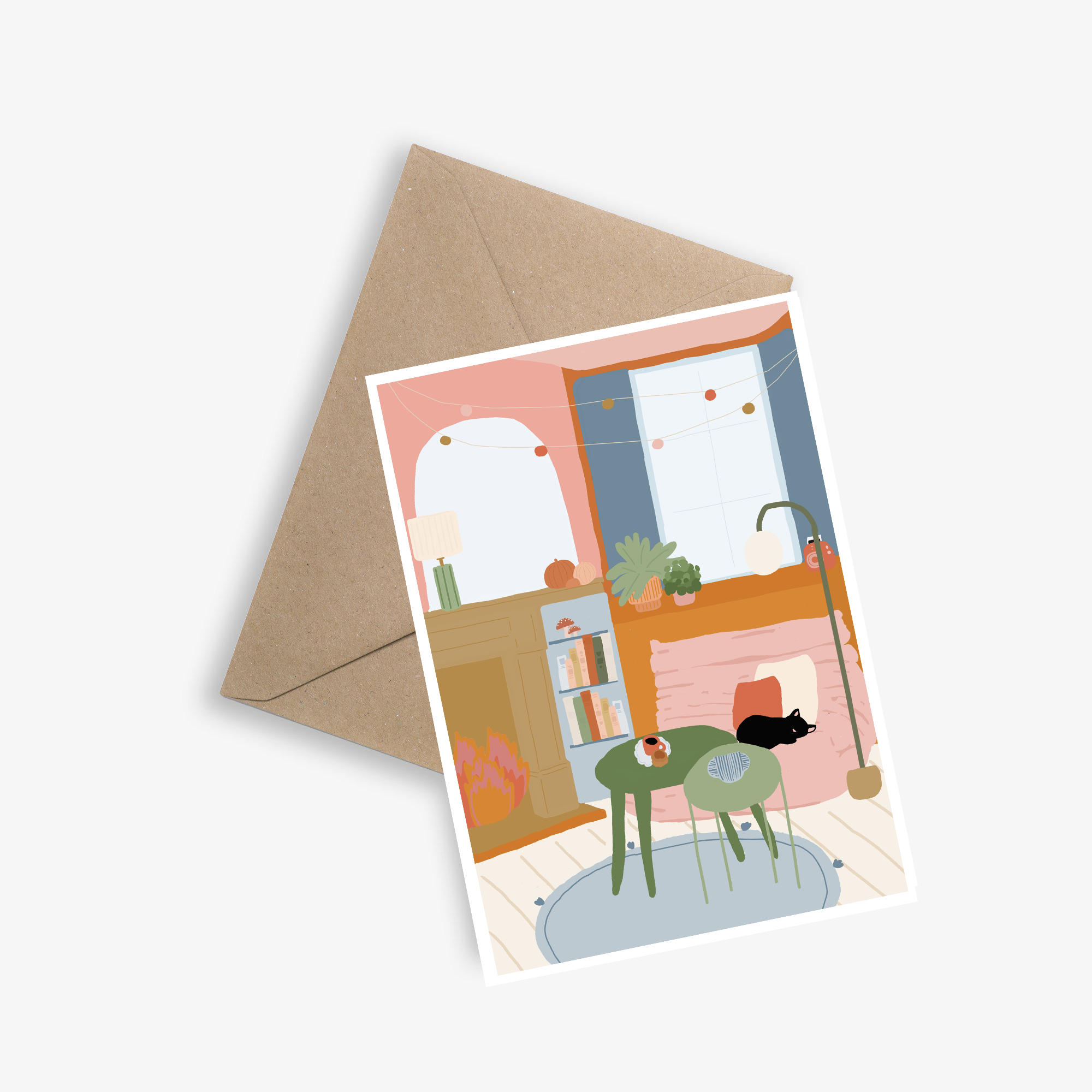 Simple Card and Poster - THE BOUDOIR