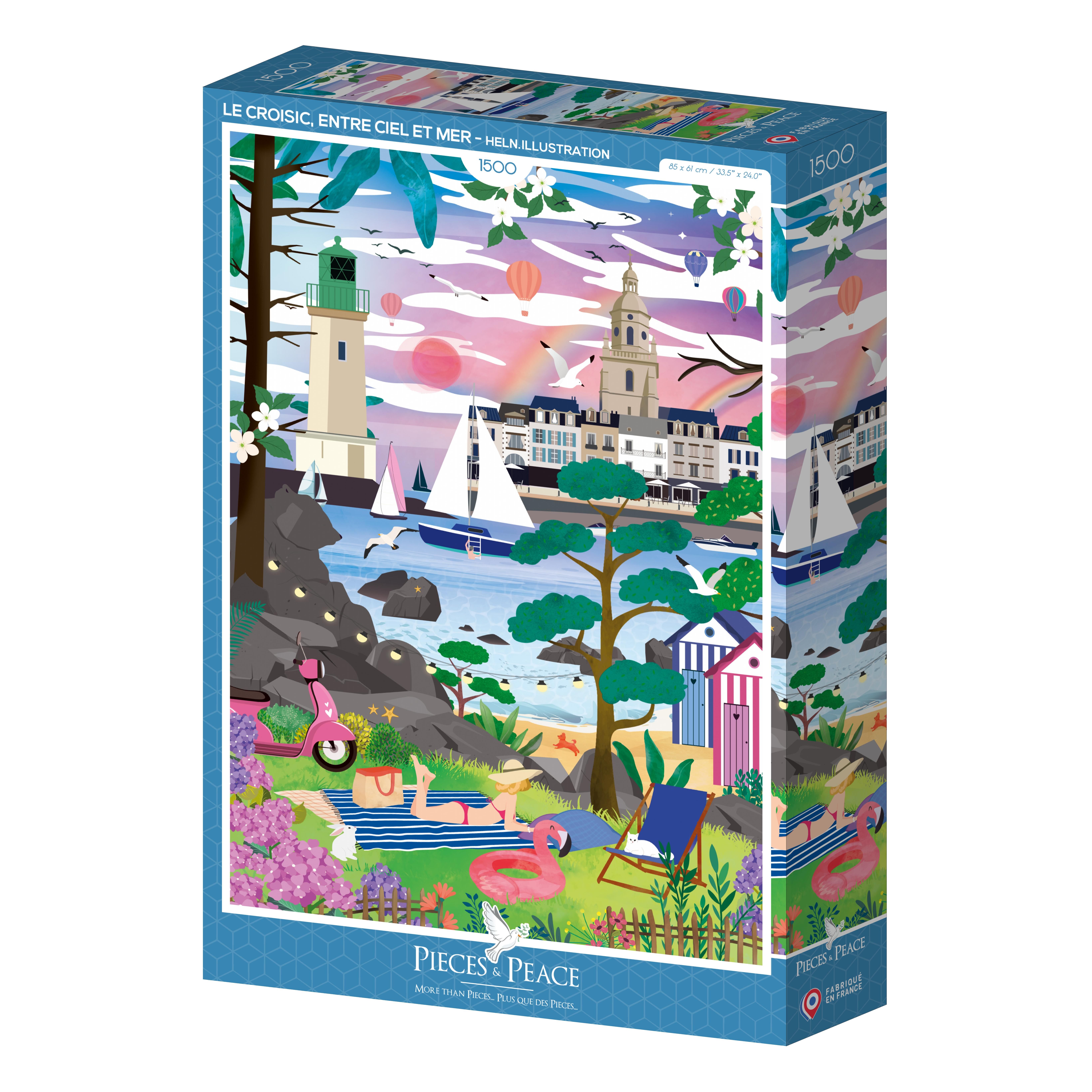 1500 Piece Puzzle - Le Croisic, Between Sky and Sea