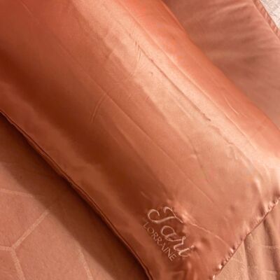 Rose Pink Satin Pillowcase