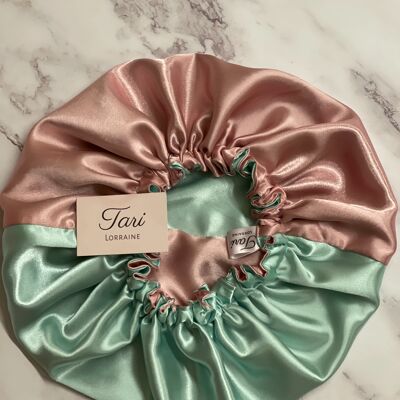 Mint Stardust Reversible Bonnet