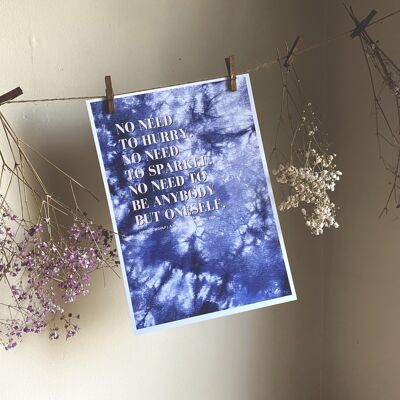 Virginia Woolf Empowering Feminist Literary Quote Art Print