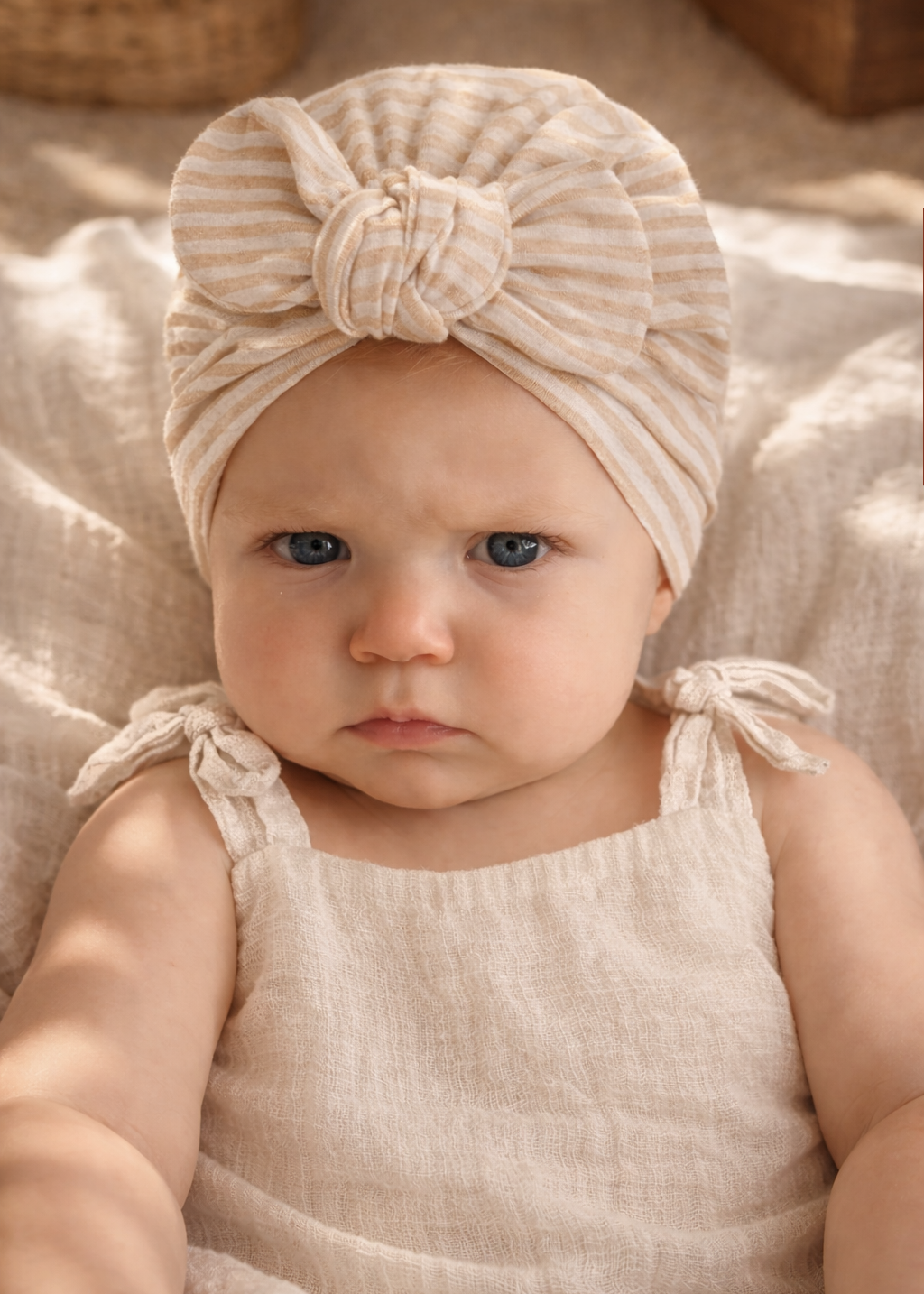 New Twiny Turban Pack - Toffee Lines