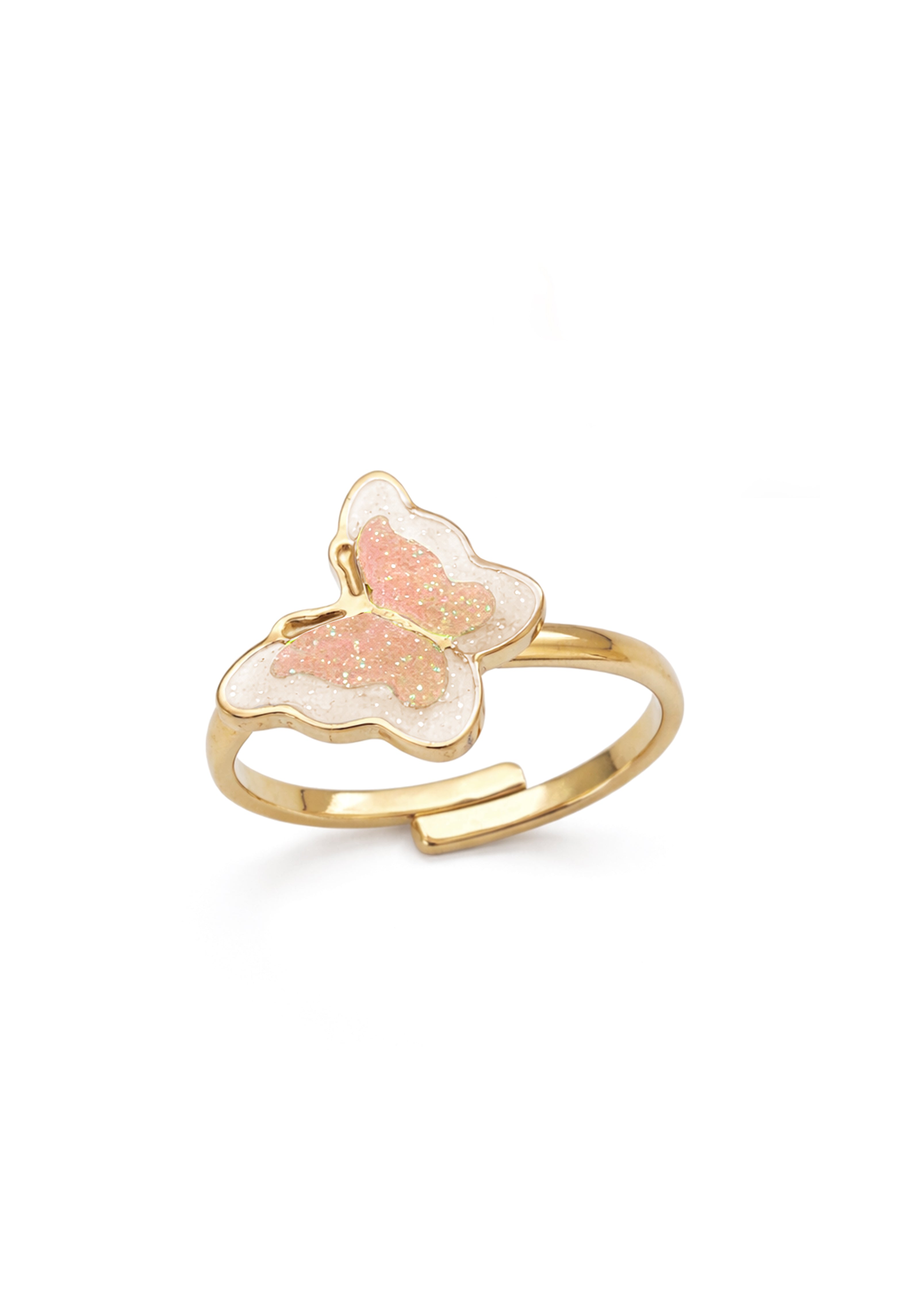 Spin Rings - Glitter Butterfly