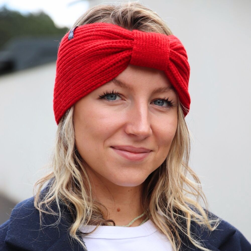 Perinne adult headband with knot, autumn/winter - PERINNE