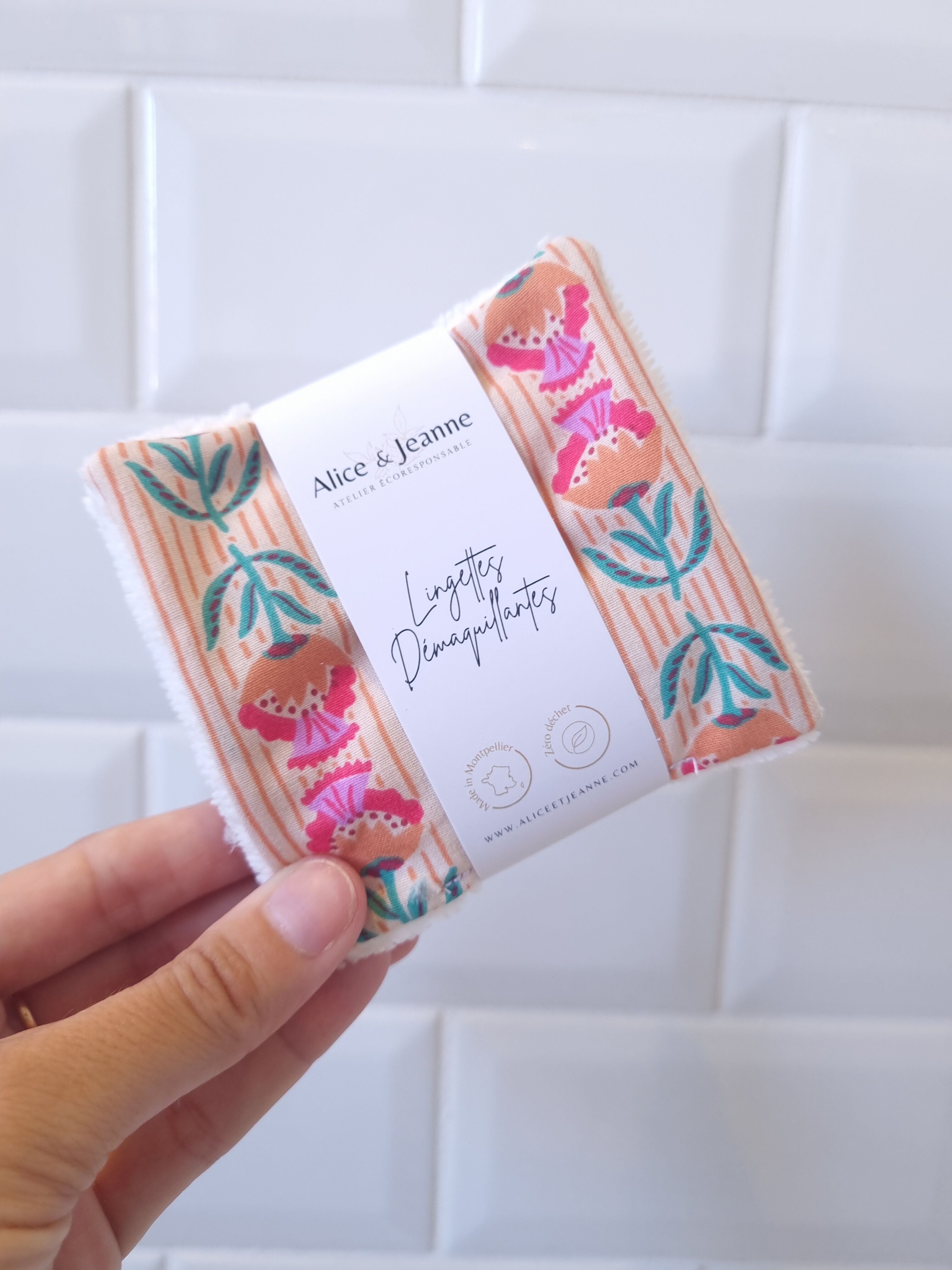 Emilie washable makeup remover wipes