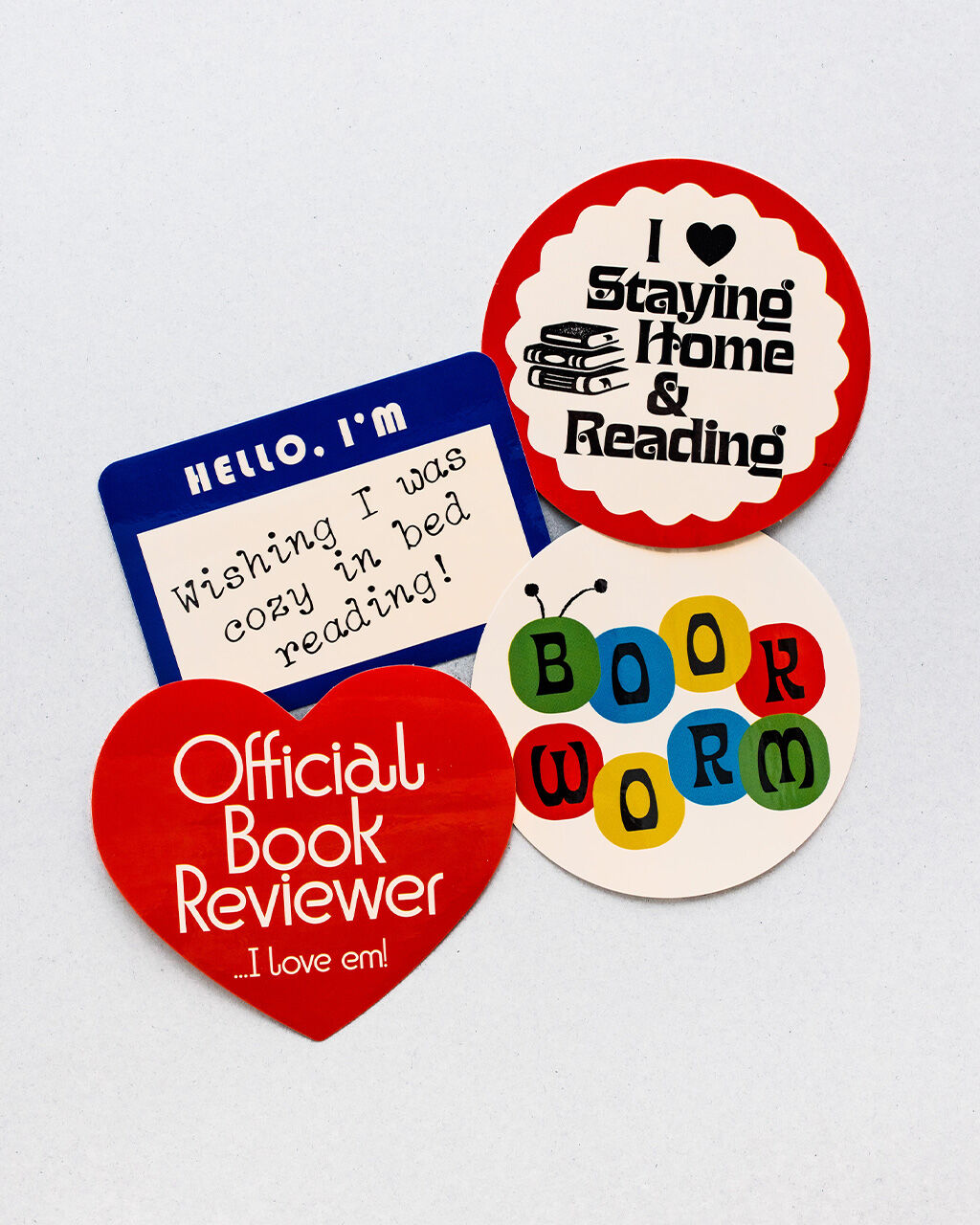 Jumbo Sticker Set - Booked and Busy
