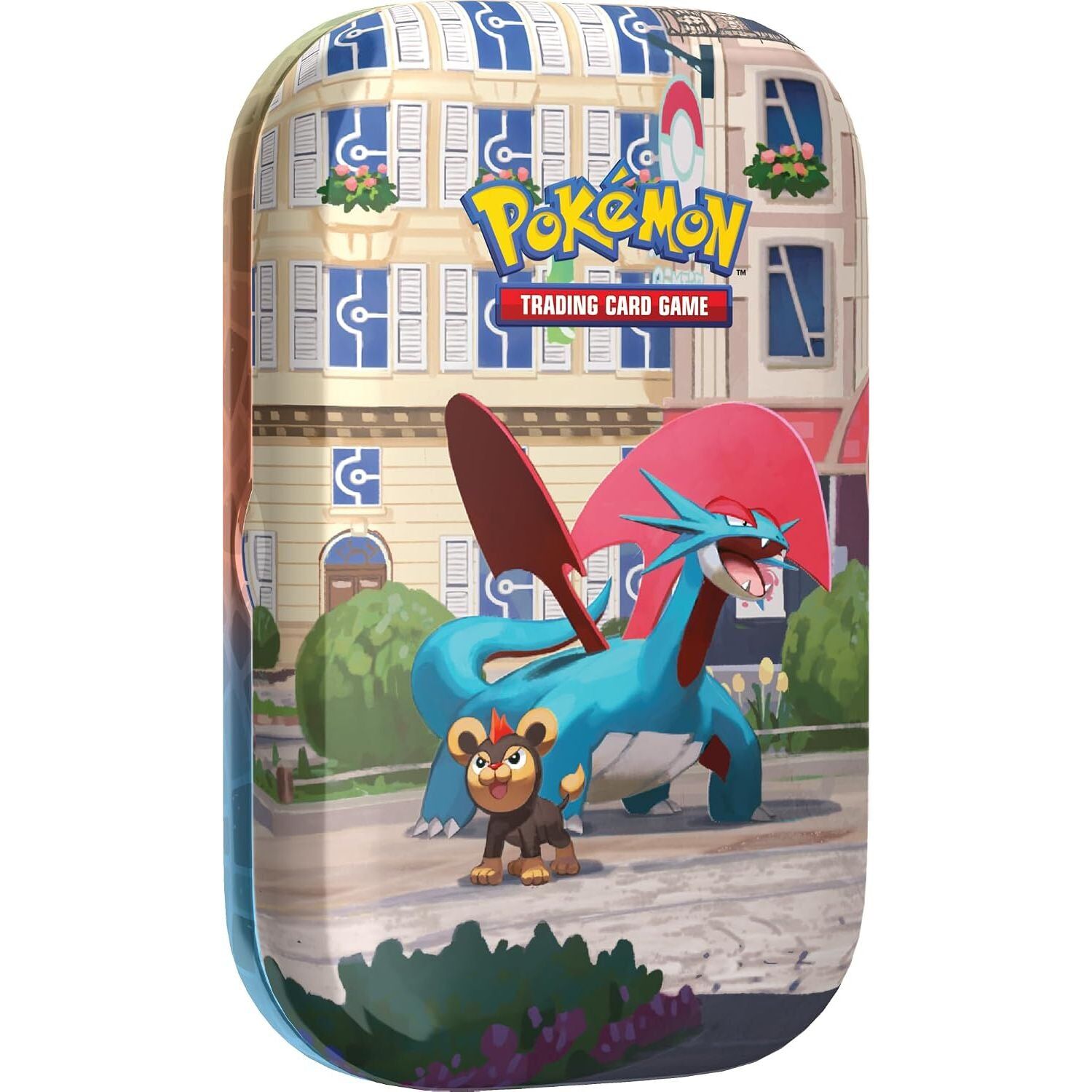 Pokemon TCG Lumiose City Mini Tin Salamence (ENG)