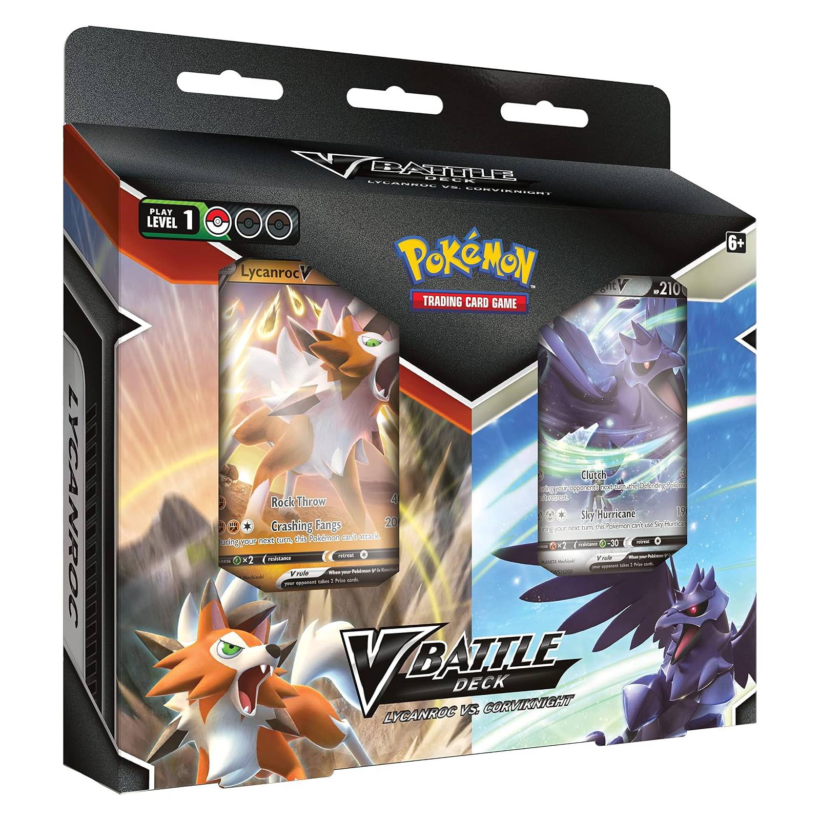 Pokémon TCG: V Battle Deck Lycanroc Vs. Corviknight ENG