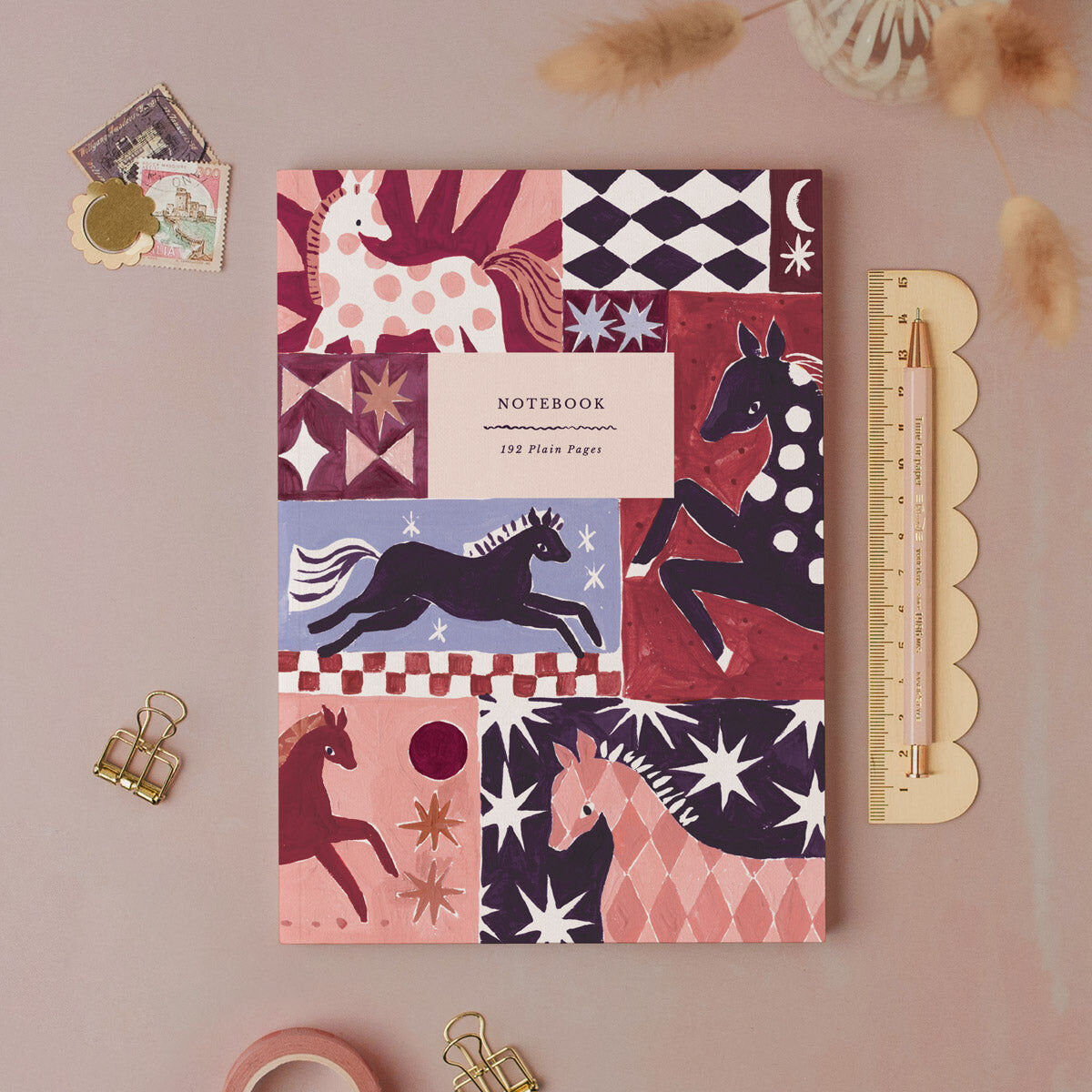 Wild & Free Notebook | Plain Page Journal | Notebooks