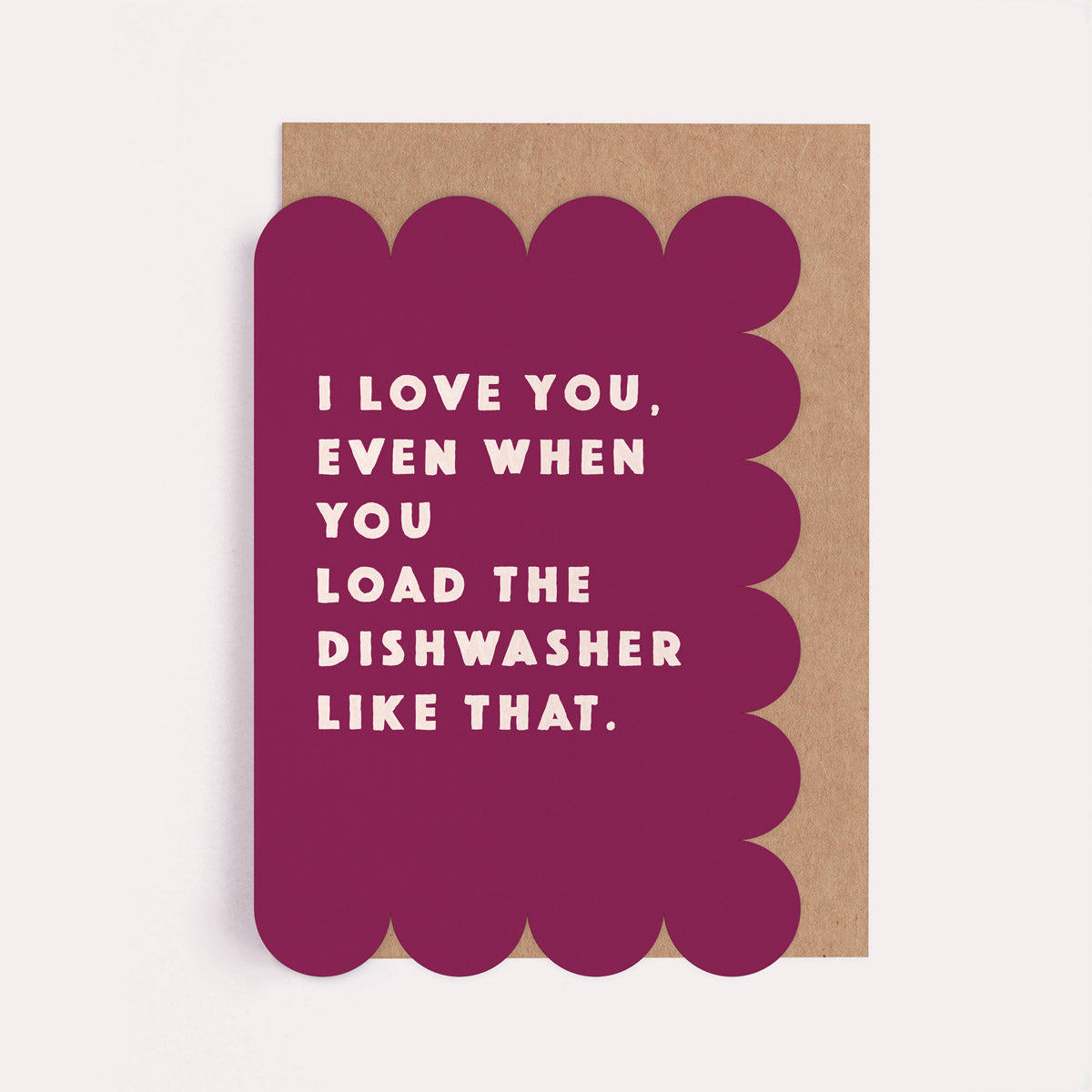 Dishwasher Anniversary Card | Funny Valentines Cards