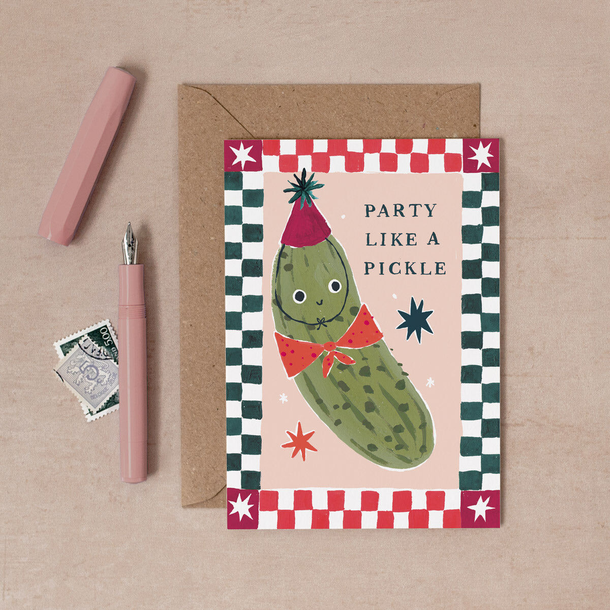 Party Like A Pickle Card | Funny Kids Birthday Cards