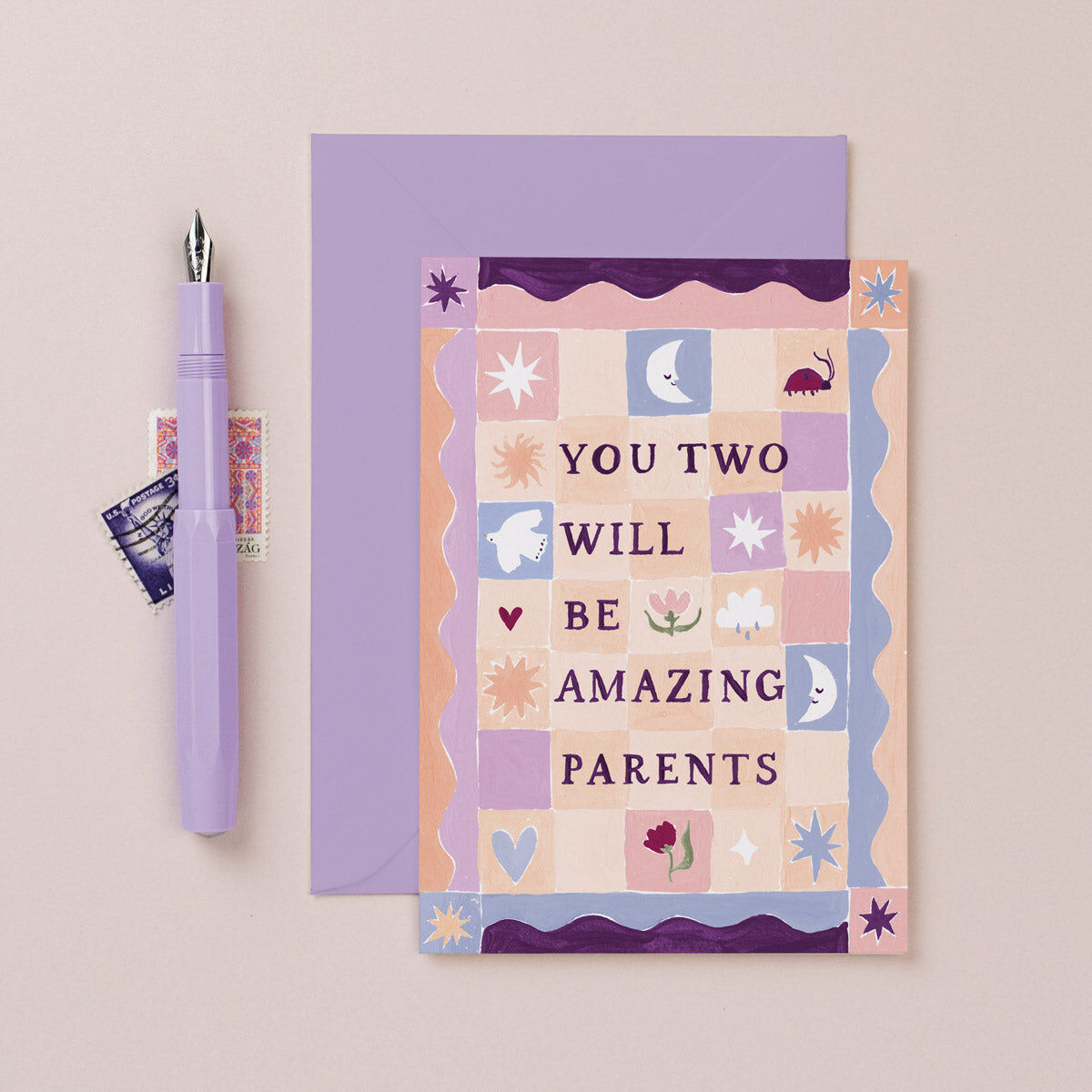You'll Be Amazing Parents Card | New Parents Baby Cards
