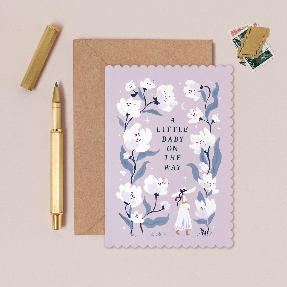 Baby On The Way Pregnancy Card | New Pregnancy Cards