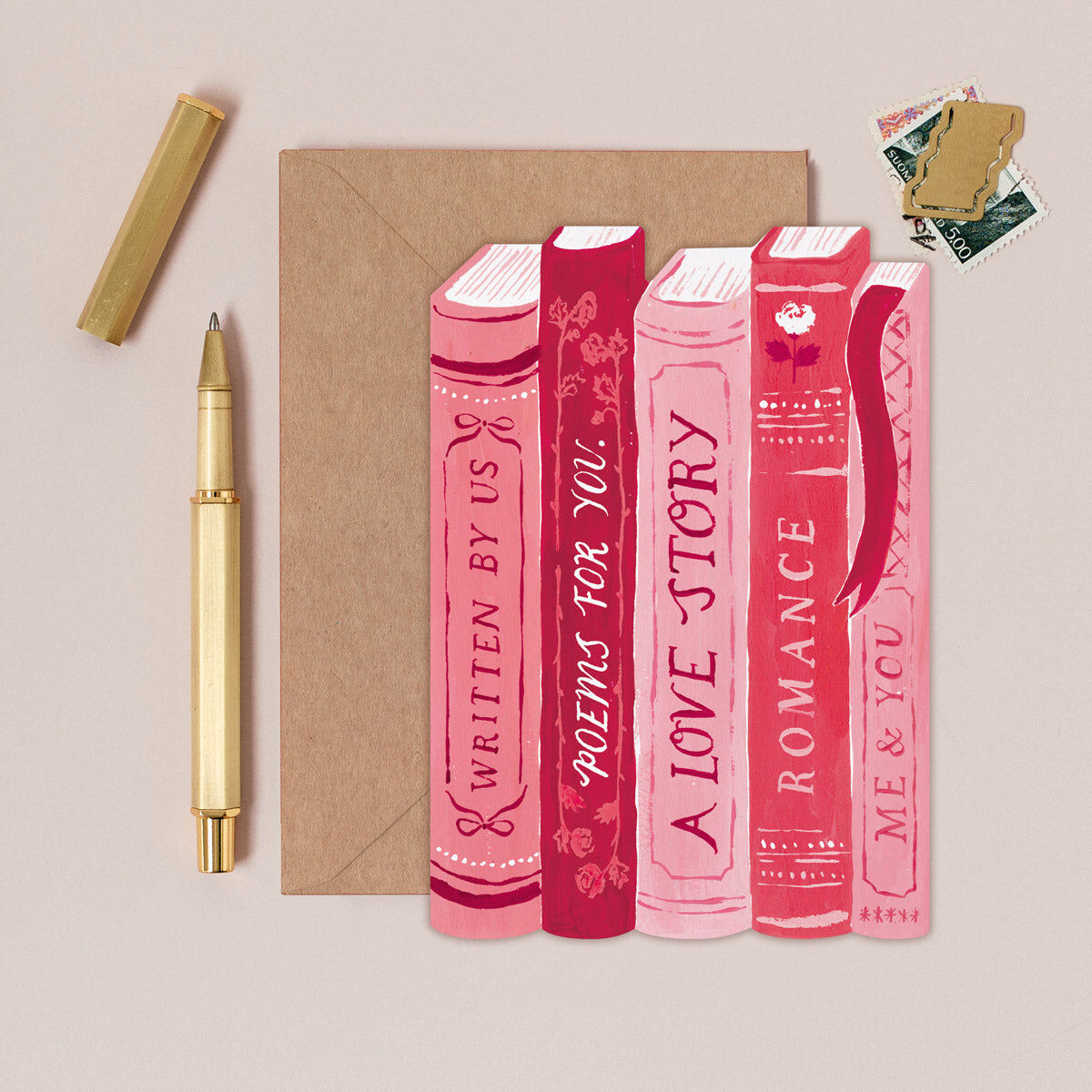 Love Story Books Card | Booklover Anniversary Cards