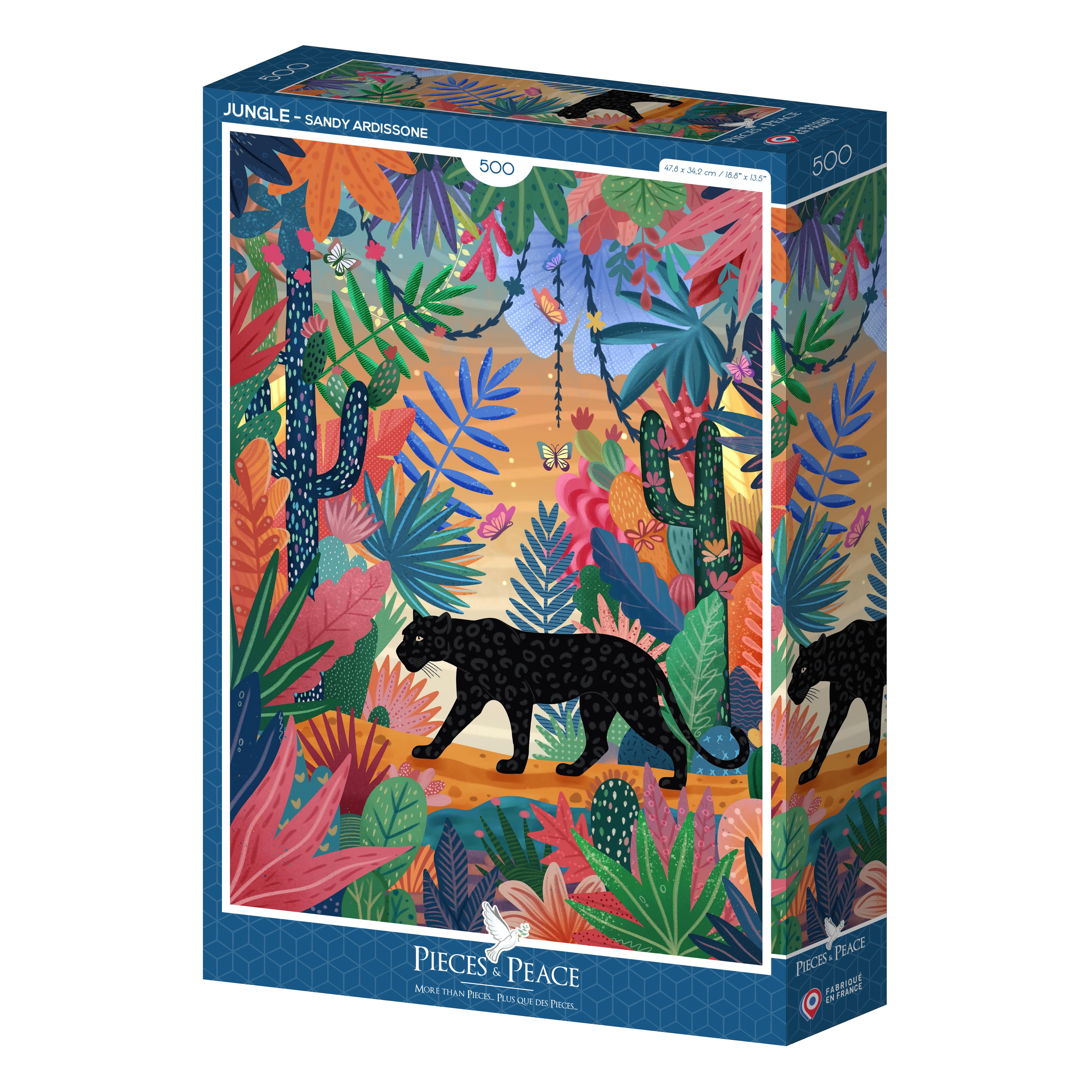 Puzzle 500 pièces - Jungle