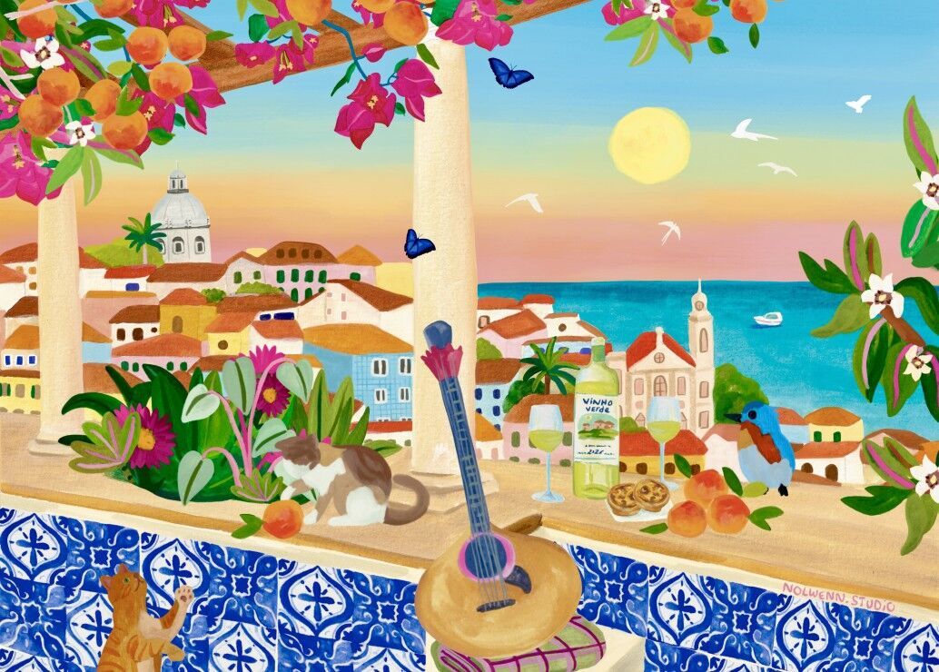 500-piece jigsaw puzzle - Lisbon, Portugal