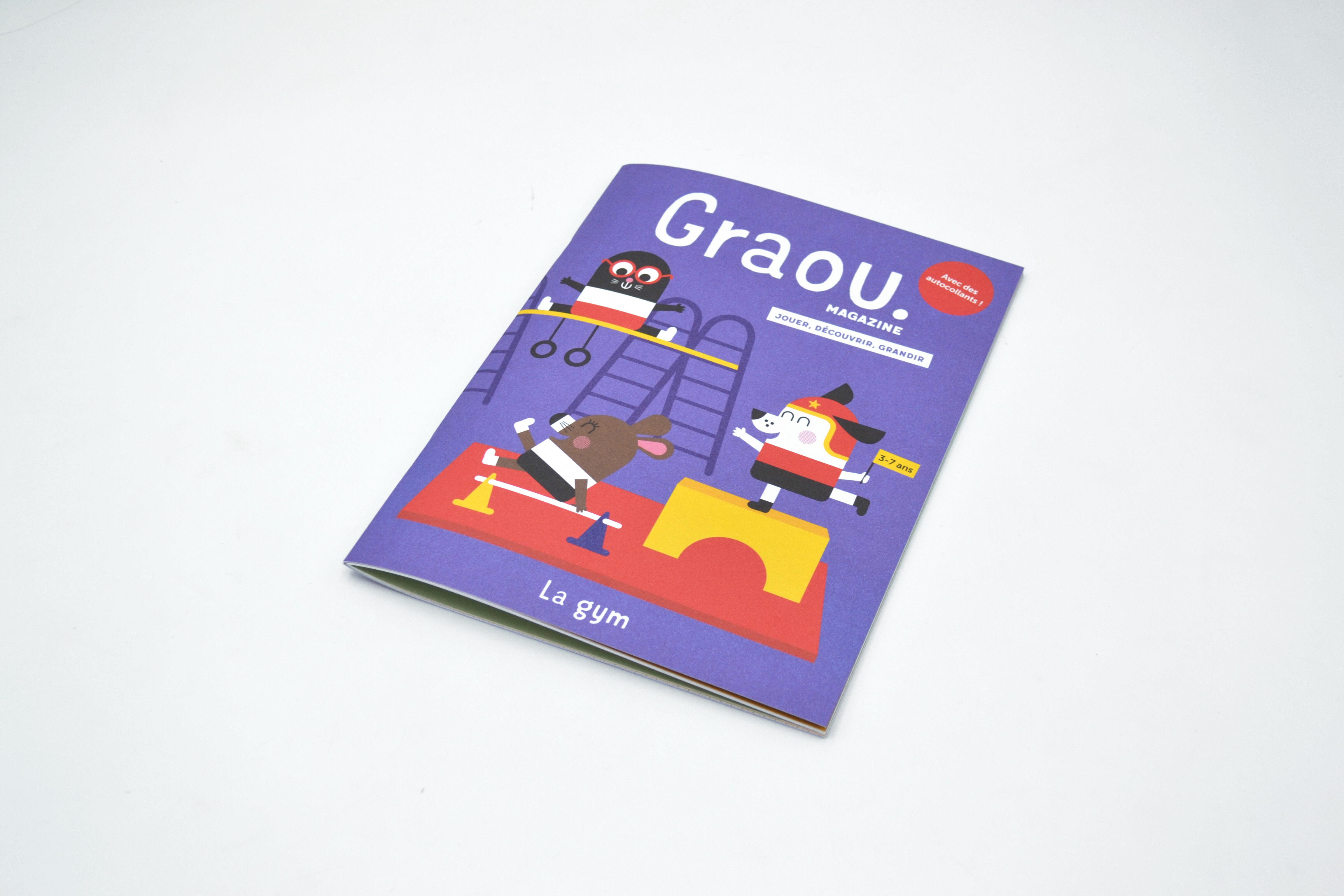 Graou Magazine 3-7 years, No. 1: Gymnastics