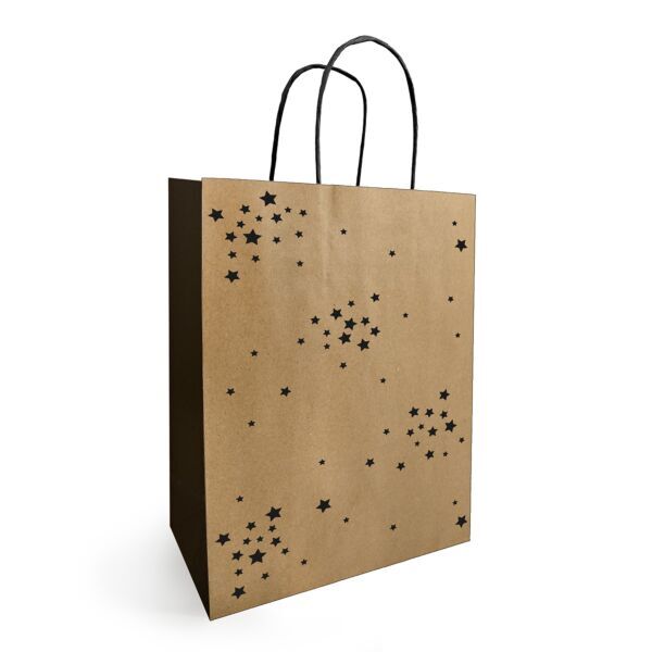 Paper Carrier Bag with Stars
