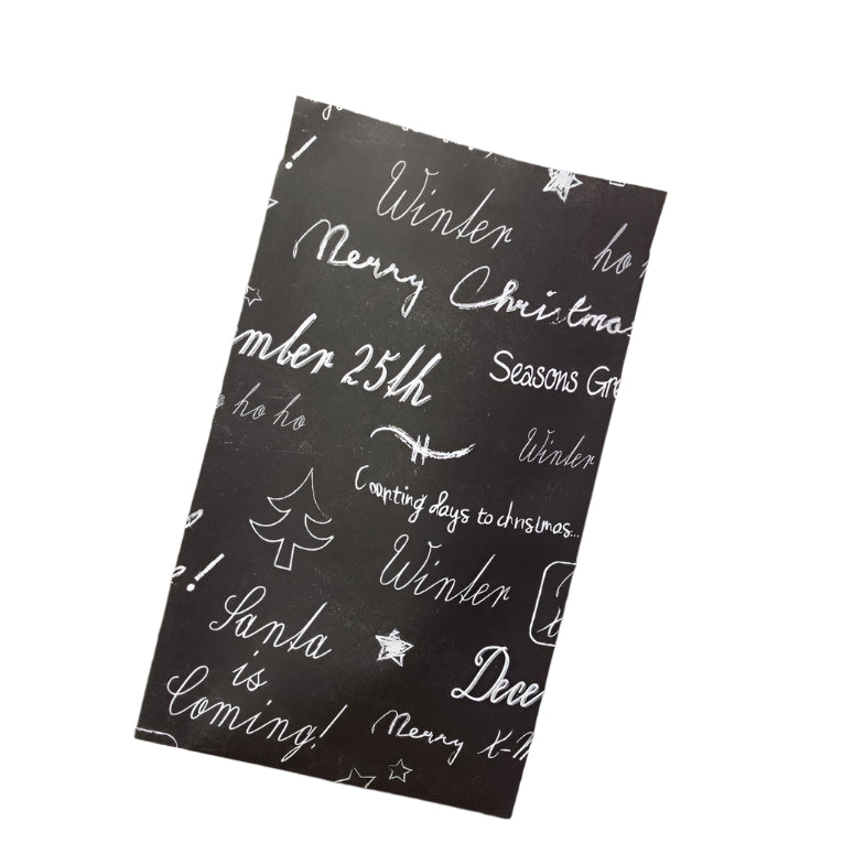 Christmas Gift Bags Hand Lettering