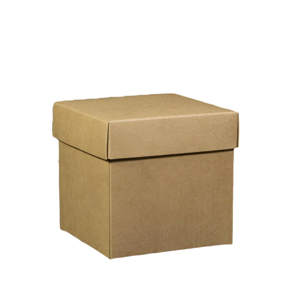 Gift box Cube Kraft