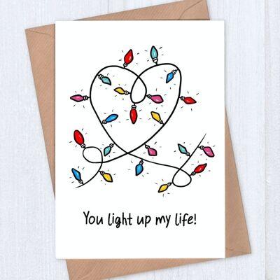 Light Up My Life Holiday Card