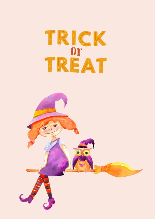 Trick or Treat | Kaart A6