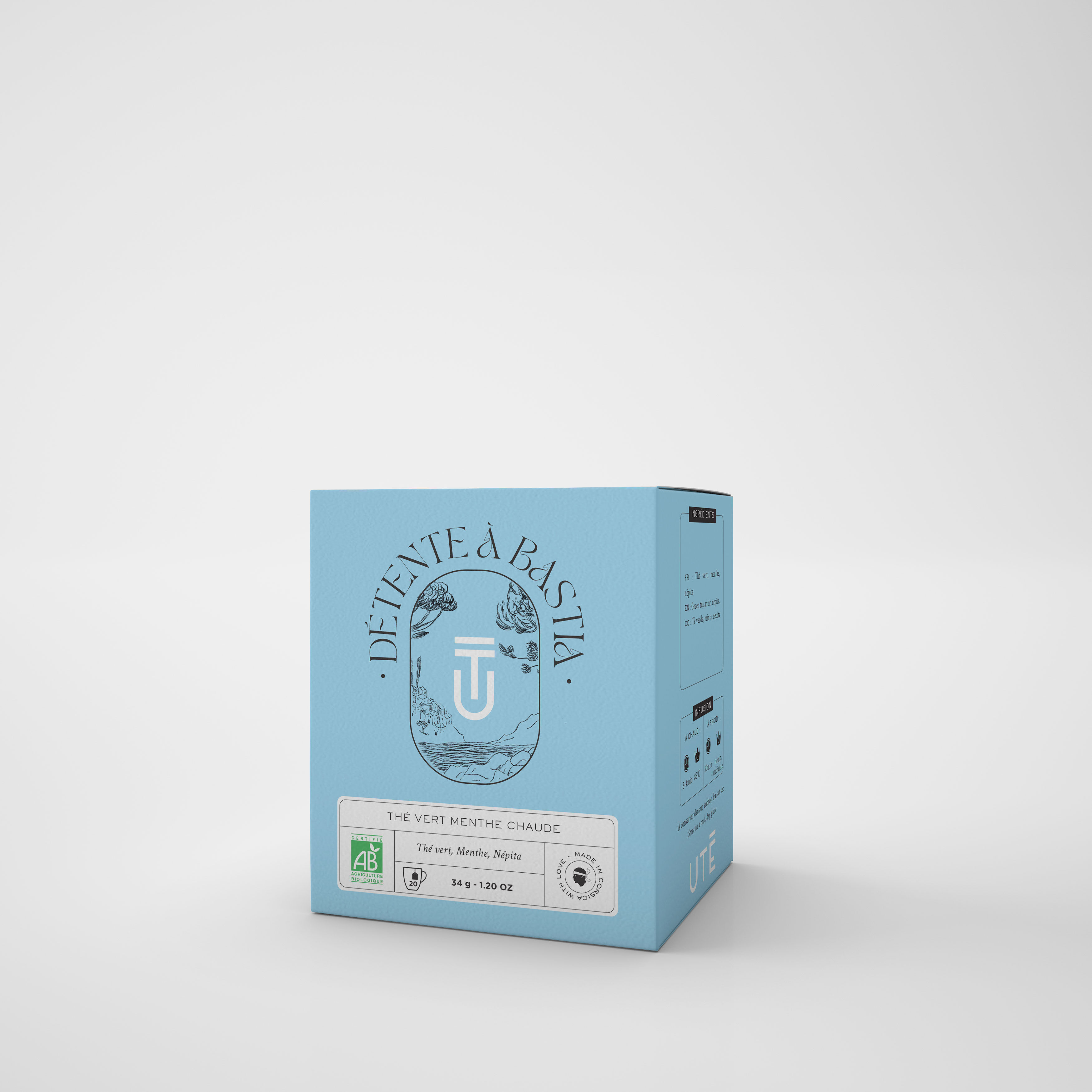 UTÈ - RELAXATION IN BASTIA - Box of 20 individual sachets