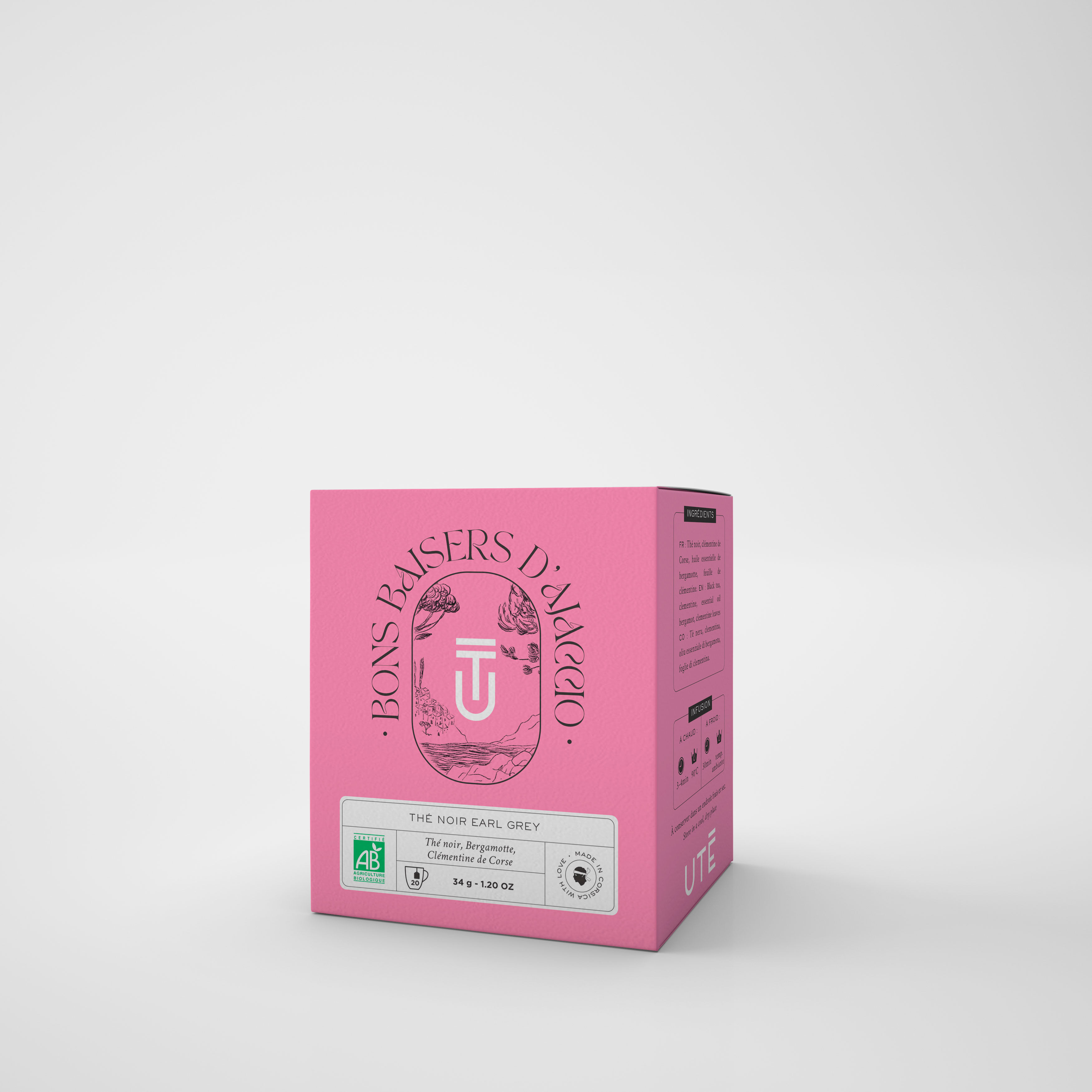 UTÈ - KISSES FROM AJACCIO - Box of 20 individual sachets