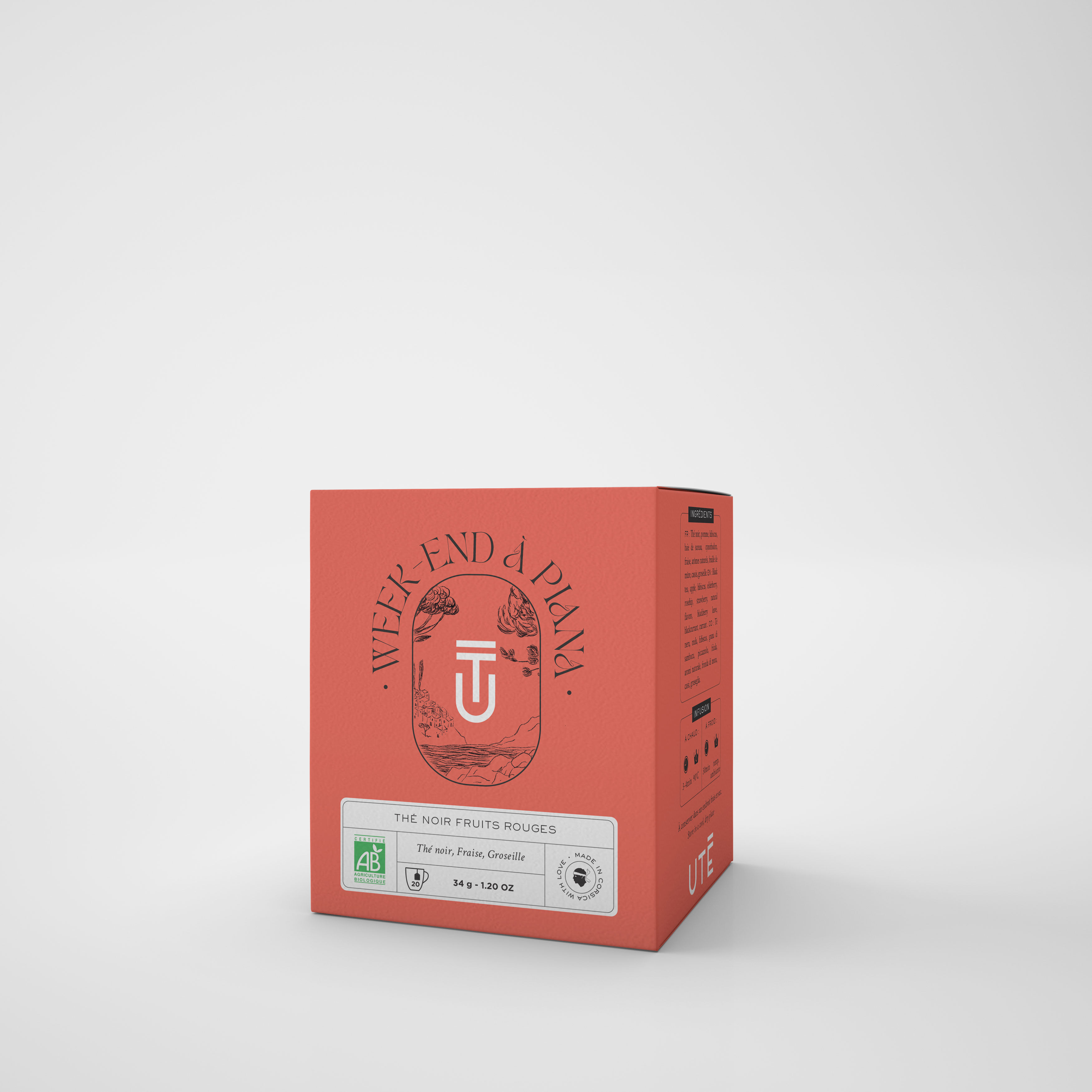 UTÈ - RELAXATION IN BASTIA - Box of 20 individual sachets