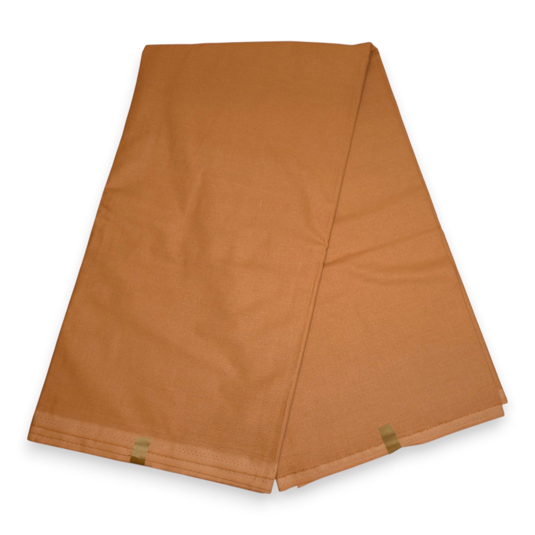 6 Yards - Khaki Plain Fabric - Solid color fabric - 100% cotton