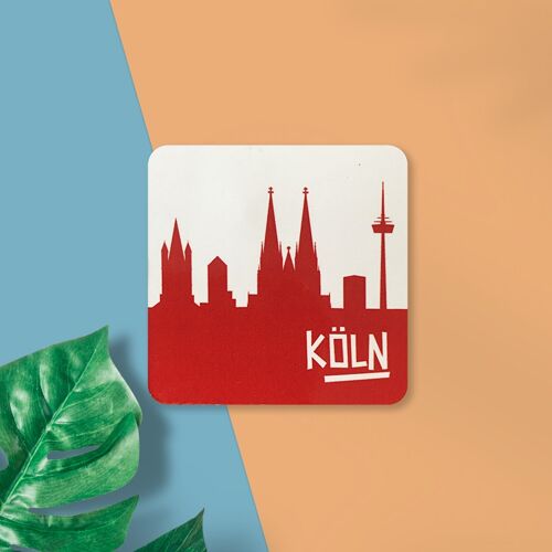 Stadtliebe® | Köln Magnet flexibel "Skyline"