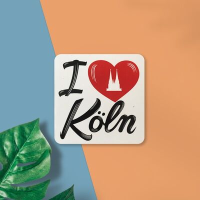 Stadtliebe® | Köln Magnet flexibel "I love Köln"