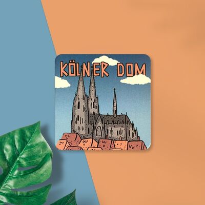 Stadtliebe® | Köln Magnet flexibel "Kölner Dom"