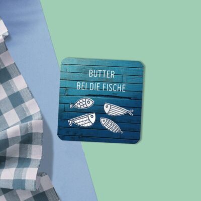 Stadtliebe® | Hamburg magnet flexible "Butter with the fish"