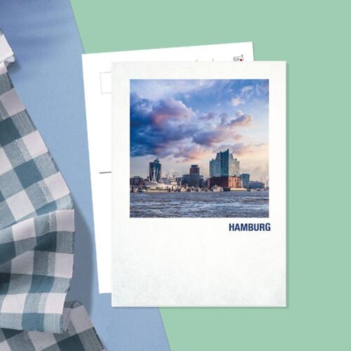 Stadtliebe® | Hamburg Postkarte "Elbphilarmonie"