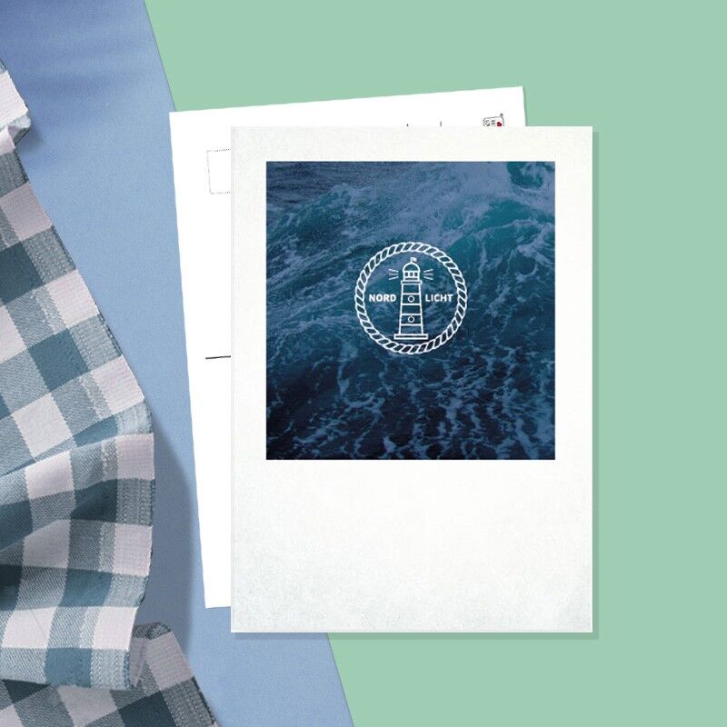 Stadtliebe® | Cartolina di Amburgo "faro"