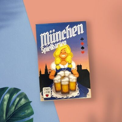 Stadtliebe® | Jeu de cartes à jouer Munich