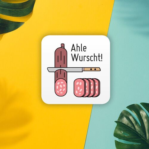 Stadtliebe® | Kassel Magnet flexibel "Ahle Wurscht"