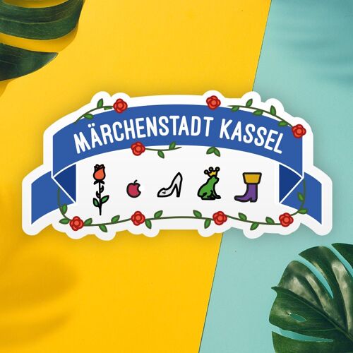 Stadtliebe® | Kassel Magnet Acrylglas Grimms Märchen