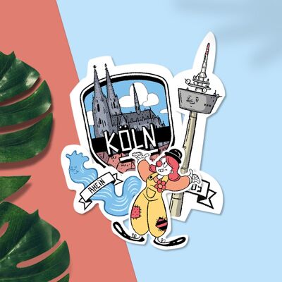 Stadtliebe® | Köln Stickerbogen
