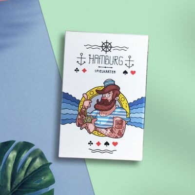 Stadtliebe® | Hamburg playing card set