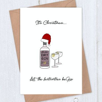 BeGin the Festivities Christmas Card
