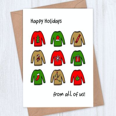 From All of Us Christmas Jumpers Card